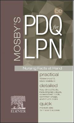 Mosby's PDQ for LPN: Practical, Detailed, Quick - Mosby - cover
