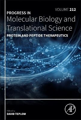 Protein and Peptide Therapeutics - cover