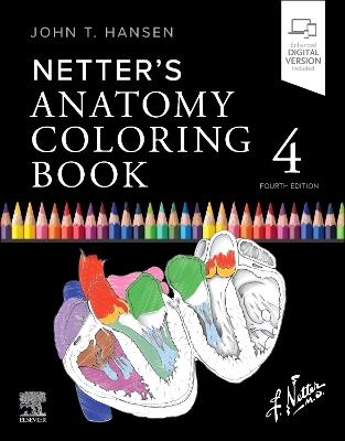 Netter's Anatomy Coloring Book - John T. Hansen - cover