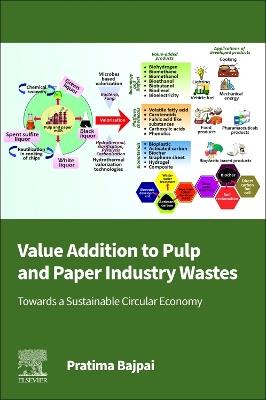 Value Addition to Pulp and Paper Industry Wastes: Towards a Sustainable Circular Economy - Pratima Bajpai - cover
