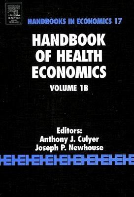 Handbook of Health Economics - cover