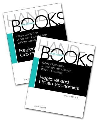 Handbook of Regional and Urban Economics - cover