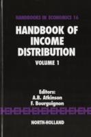 Handbook of Income Distribution - cover