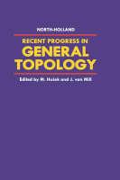 Recent Progress in General Topology - cover