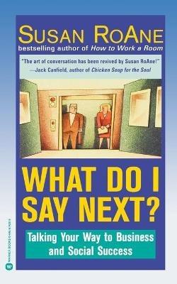 What Do I Say Next? - Susan Roame - cover