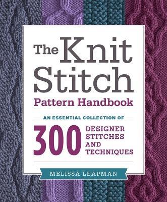 Knit Stitch Pattern Handbook, The - M Leapman - cover