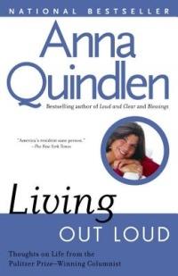 Living Out Loud - Anna Quindlen - cover