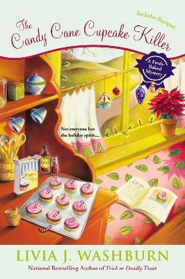 The Candy Cane Cupcake Killer - Livia J. Washburn - cover