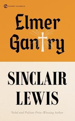 Elmer Gantry - Sinclair Lewis - cover
