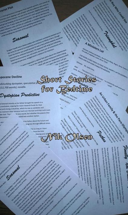 Short Stories for Self Isolation