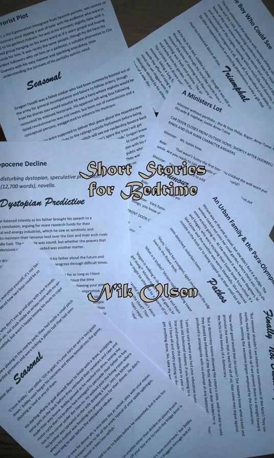 Short Stories for Self Isolation