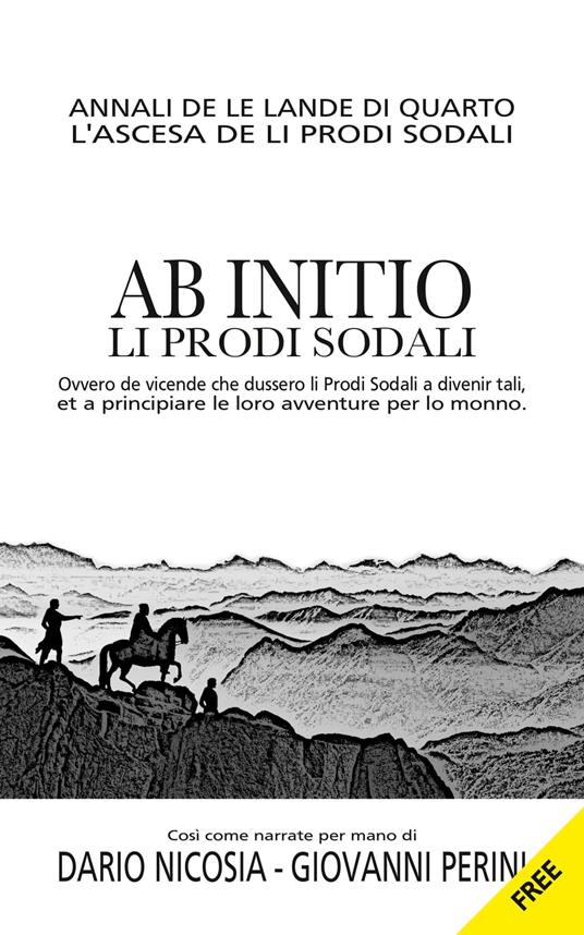 Ab Initio: Li Prodi Sodali - Dario Nicosia,Giovanni Perini - ebook