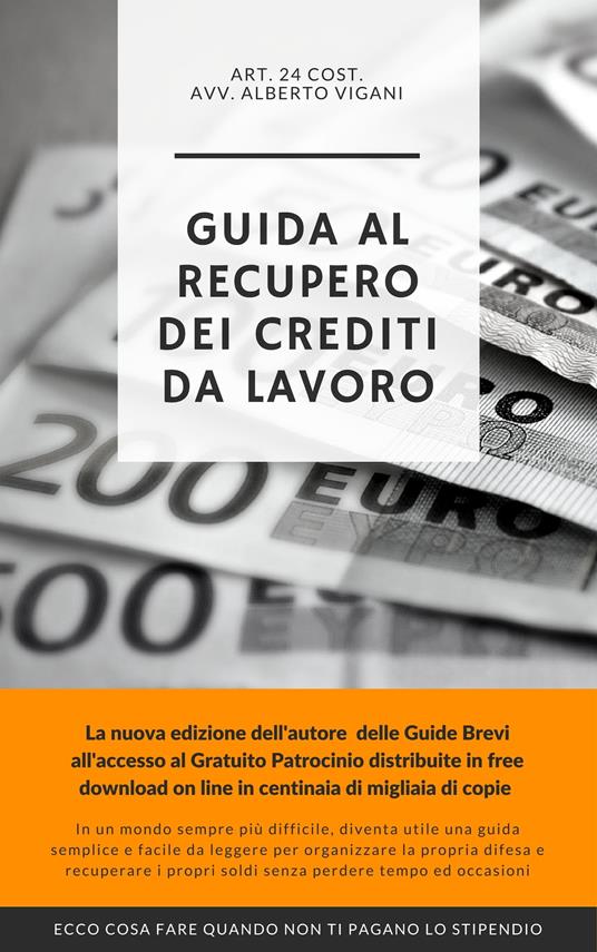 Guida Breve al “Recupero Crediti” da rapporto di lavoro - Alberto Vigani - ebook
