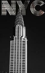 New York City Chrysler Building Writing Drawing Journal: New york City