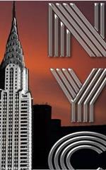 Iconic Chrysler Building New York City Sir Michael Huhn pop art Drawing Journal: Iconic Chrysler Building New York City Sir Michael Huhn pop art Drawing Journal