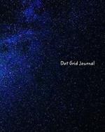 Dot Grid Journal: Milky Way Galaxy Dot Grid Journal