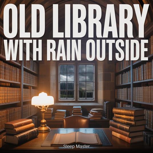 Old Library With Rain Outside