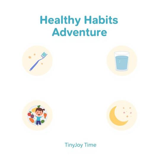 Healthy Habits Adventure – A Happy Learning Audiobook for Kids