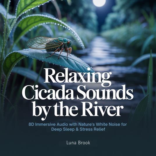 Relaxing Cicada Sounds by the River
