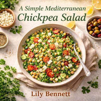 Simple Mediterranean Chickpea Salad, A
