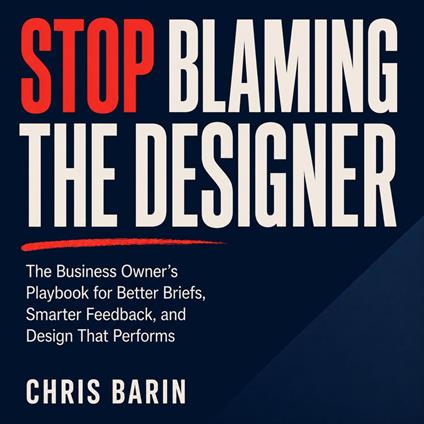 Stop Blaming the Designer