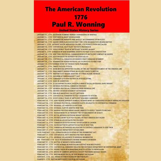 American Revolution, The - 1776