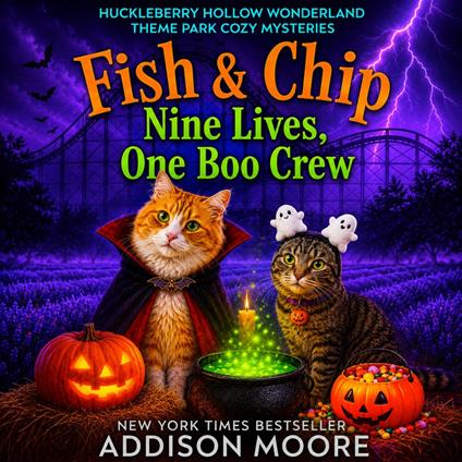 Fish & Chip Nine Lives, One Boo Crew