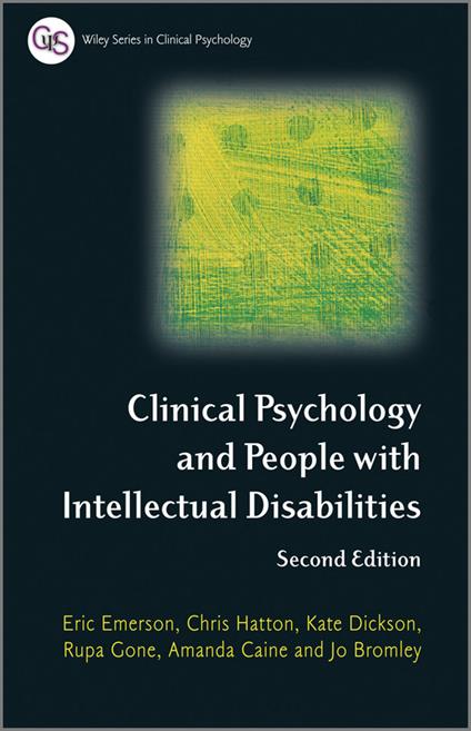 Clinical Psychology and People with Intellectual Disabilities - cover