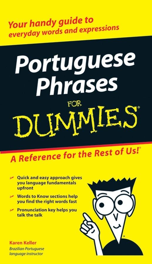 Portuguese Phrases For Dummies - Karen Keller - cover