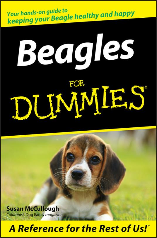 Beagles For Dummies - Susan McCullough - cover