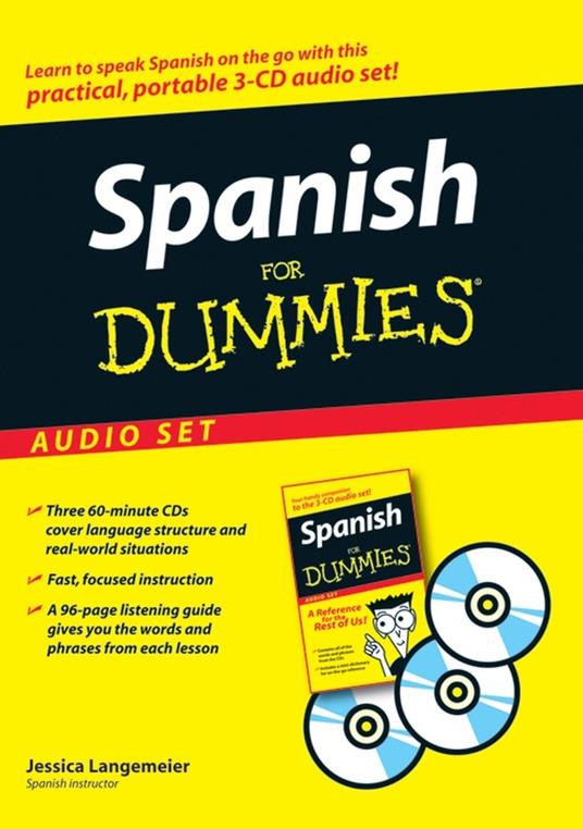 Spanish For Dummies Audio Set - Jessica Langemeier - cover