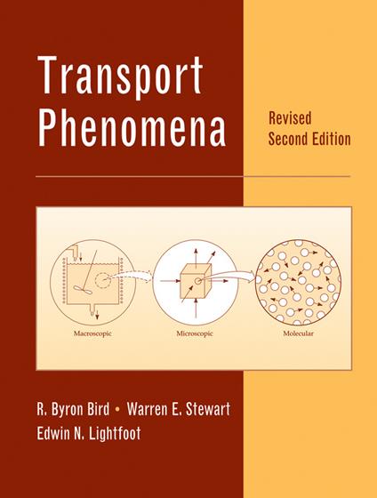 Transport Phenomena - R. Byron Bird,Warren E. Stewart,Edwin N. Lightfoot - cover