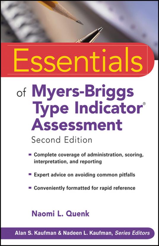 Essentials of Myers-Briggs Type Indicator Assessment - Naomi L. Quenk - cover