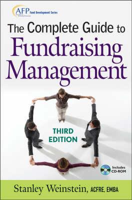 The Complete Guide to Fundraising Management - Stanley Weinstein - cover