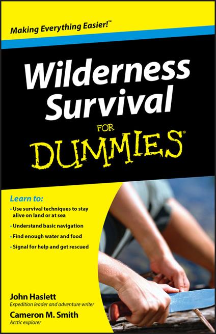 Wilderness Survival For Dummies - Haslett - cover