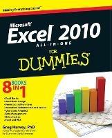 Excel 2010 All-in-One For Dummies - Greg Harvey - cover