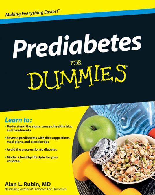 Prediabetes For Dummies - Alan L. Rubin - cover