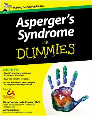 Asperger's Syndrome For Dummies - Georgina Gomez de la Cuesta,James Mason - cover