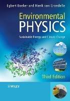 Environmental Physics 3e - Sustainable Energy and Climate Change - E Boeker - cover