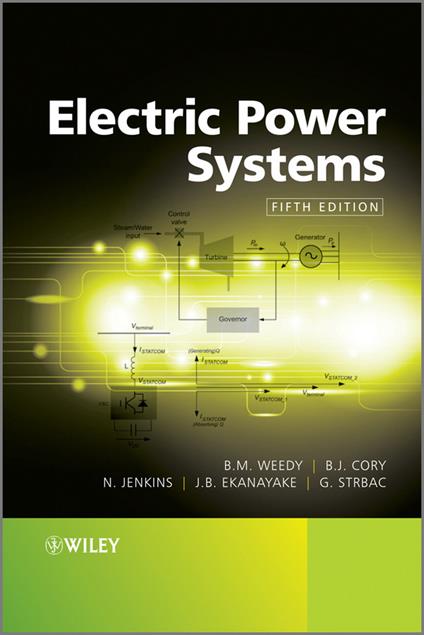 Electric Power Systems - B. M. Weedy,B. J. Cory,N. Jenkins - cover