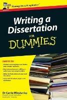 Writing a Dissertation For Dummies - Carrie Winstanley - cover