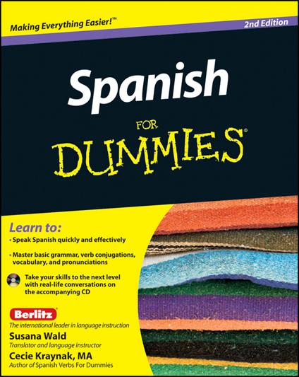 Spanish For Dummies - Susana Wald,Cecie Kraynak - cover