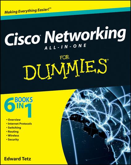 Cisco Networking All-in-One For Dummies - Edward Tetz - cover