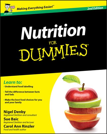 Nutrition For Dummies - Nigel Denby,Sue Baic,Carol Ann Rinzler - cover