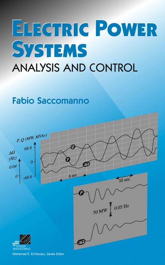 Electric Power Systems: Analysis and Control - Fabio Saccomanno - cover