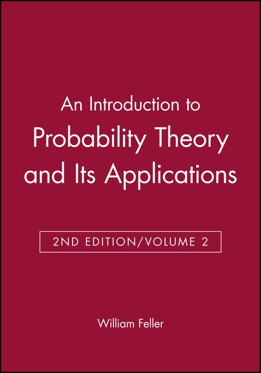 An Introduction to Probability Theory and Its Applications, Volume 2 - William Feller - cover