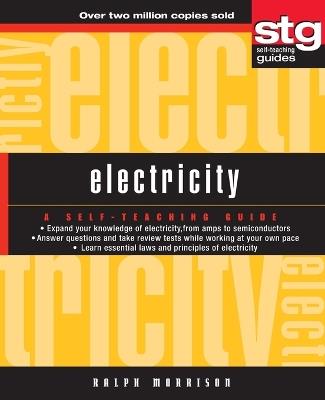 Electricity: A Self-Teaching Guide - Ralph Morrison - cover