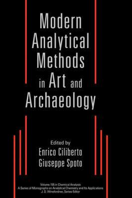 Modern Analytical Methods in Art and Archeology - cover