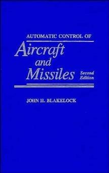 Automatic Control of Aircraft and Missiles - John H. Blakelock - cover