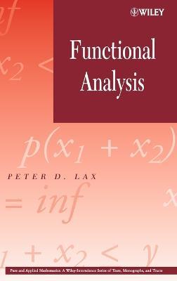 Functional Analysis - Peter D. Lax - cover